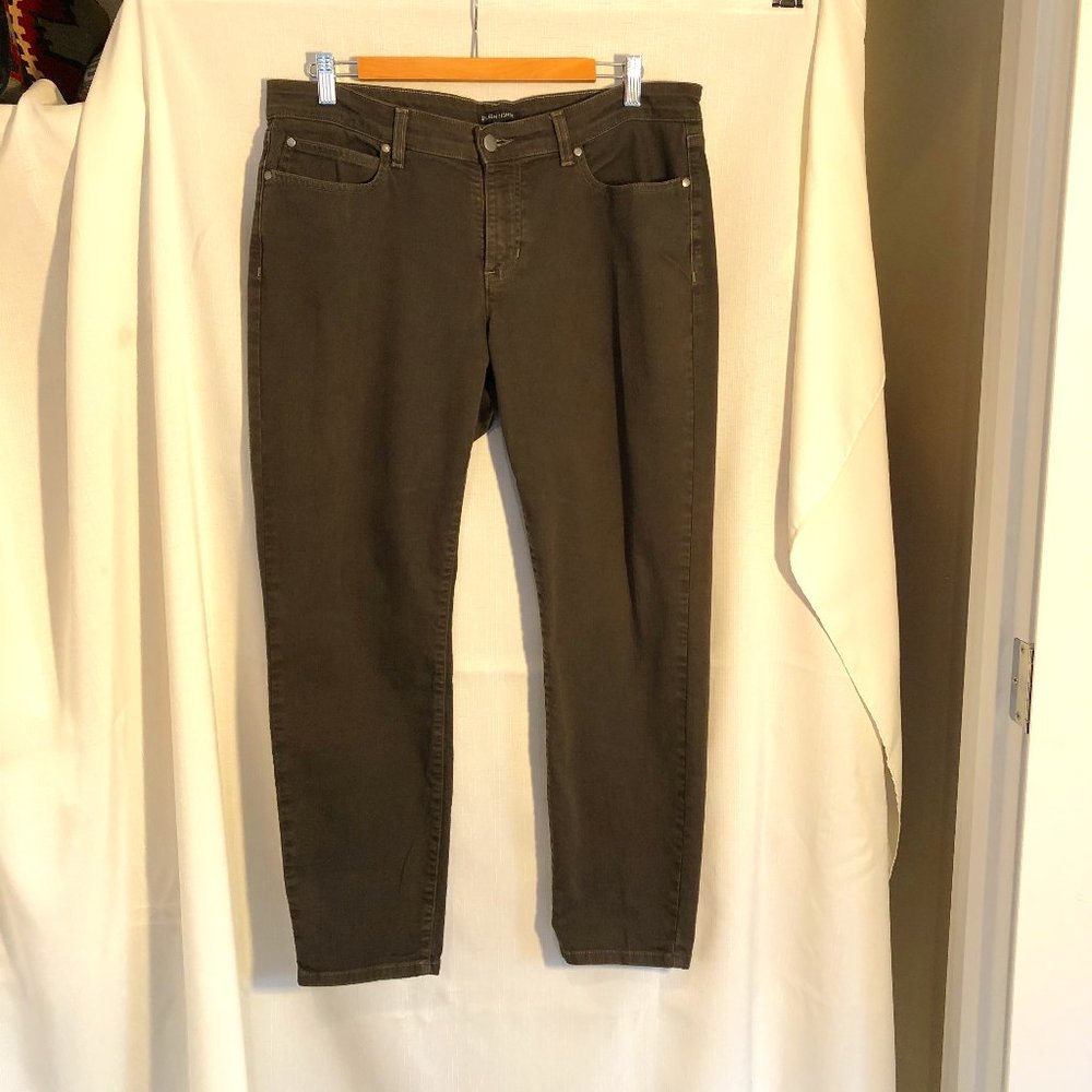Eileen Fisher Forest Green Jeans